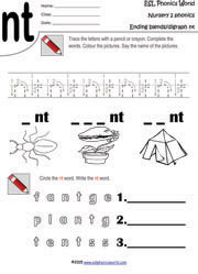 nt-ending-blend-worksheet